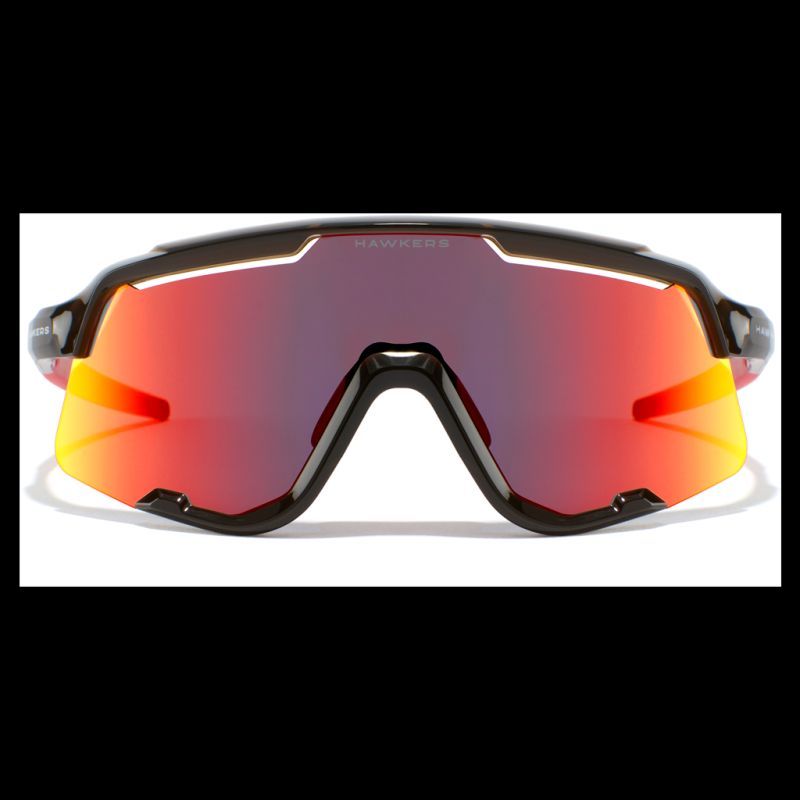 GAFAS HAWKERS POWER MARRON TRANSPARENTE BRILLO-ROJO RUBI