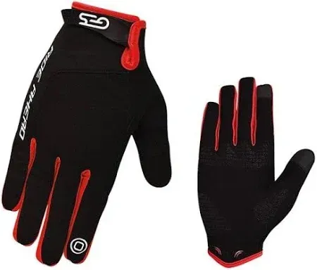 GUANTE LARGO GES GEL PRO, ROJO/NEGRO