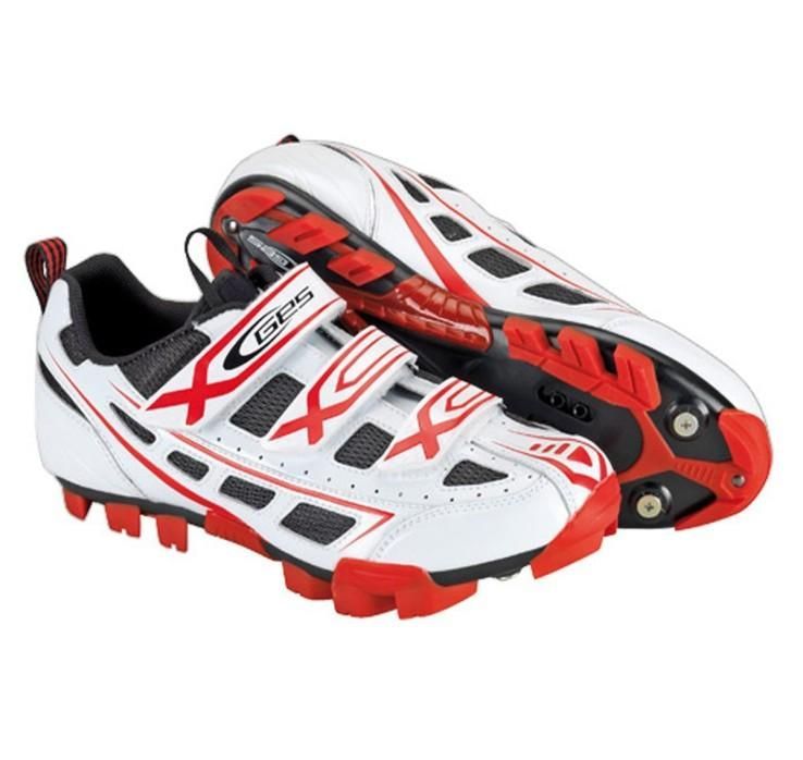 ZAPATILLAS BTT GES DAKOTA BLANCA/ROJA/NEGRA