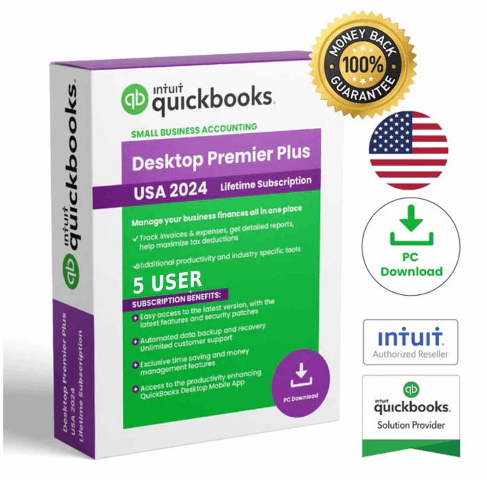 Quickbooks Desktop Premier Plus 2024 US lifetime Activation