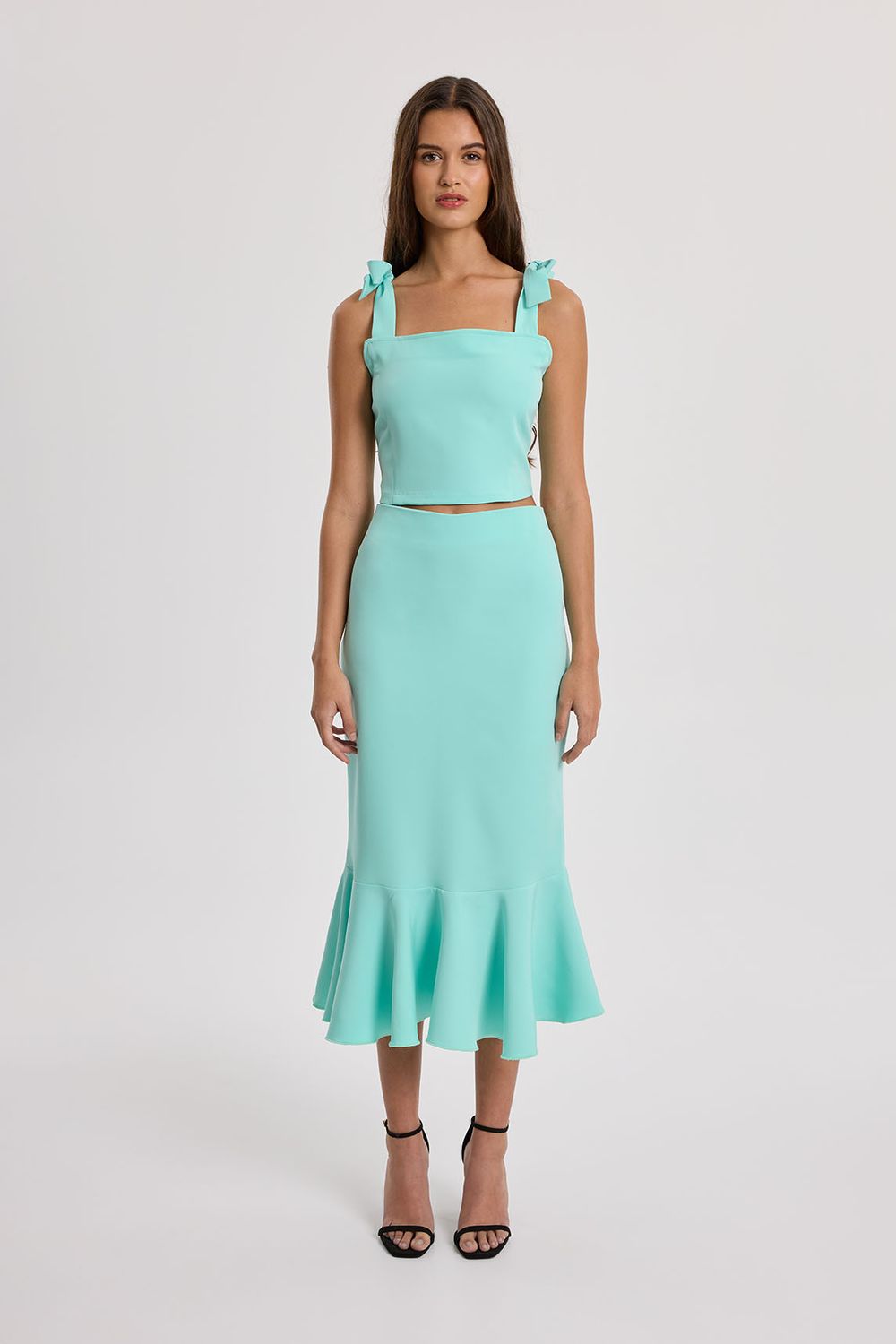 Conjunto Liso Verde Agua