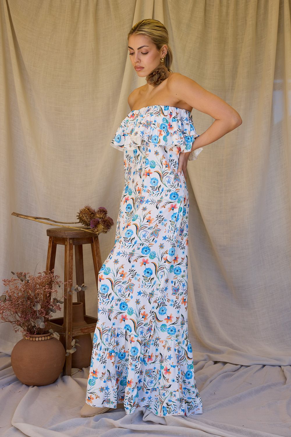 Vestido Palabra de Honor