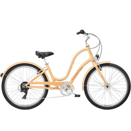 Townie 7D EQ Step-Thru, Color: marigold, Size: 26&quot; wheel