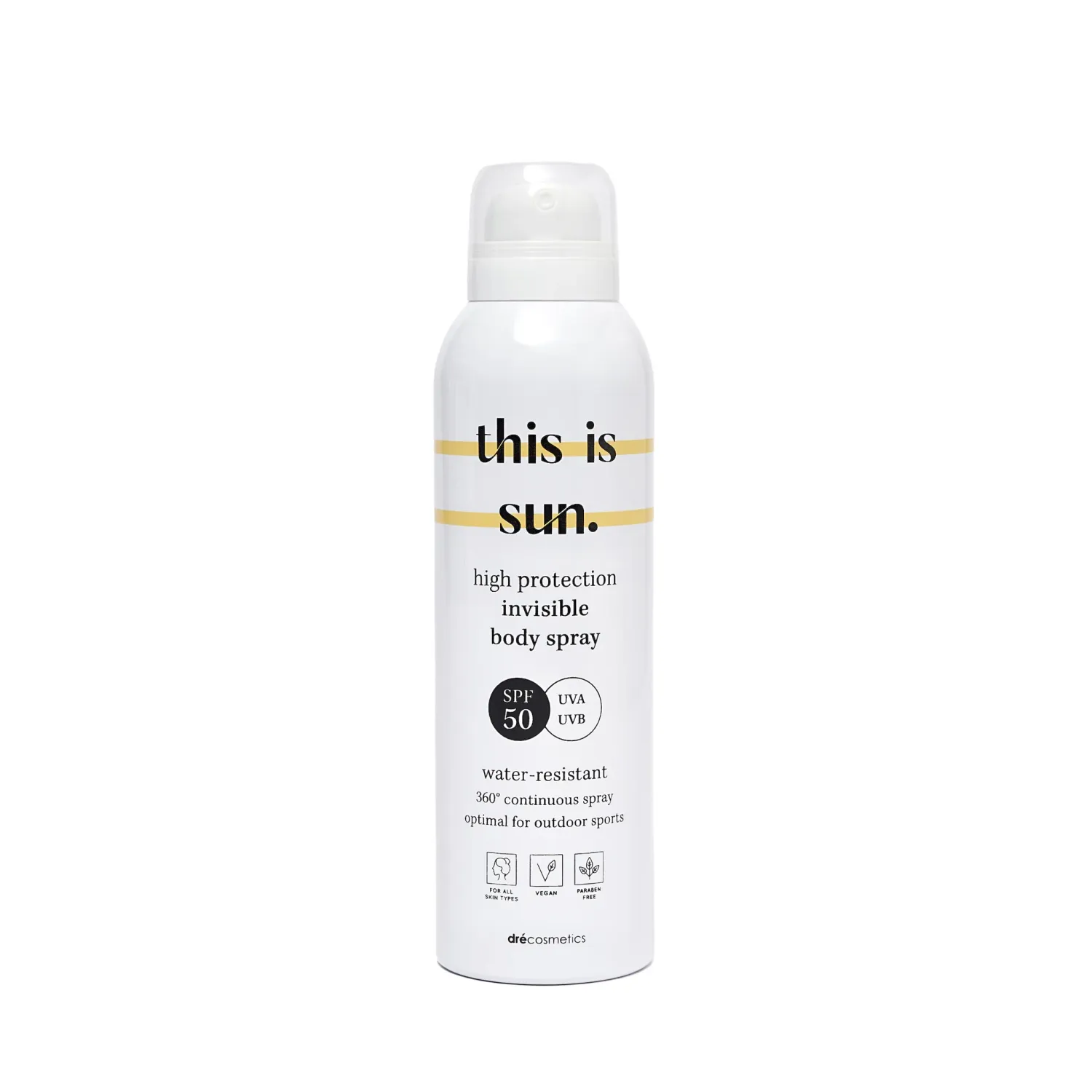 INVISIBLE Body Spray SPF50 'this is sun.' 150ml
