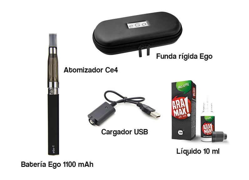 Packs Cigarros Electrónicos Ego Ce4