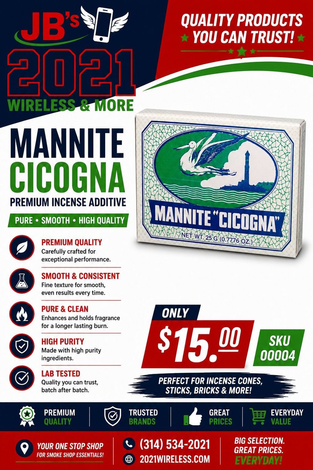 Mannite Cicogna