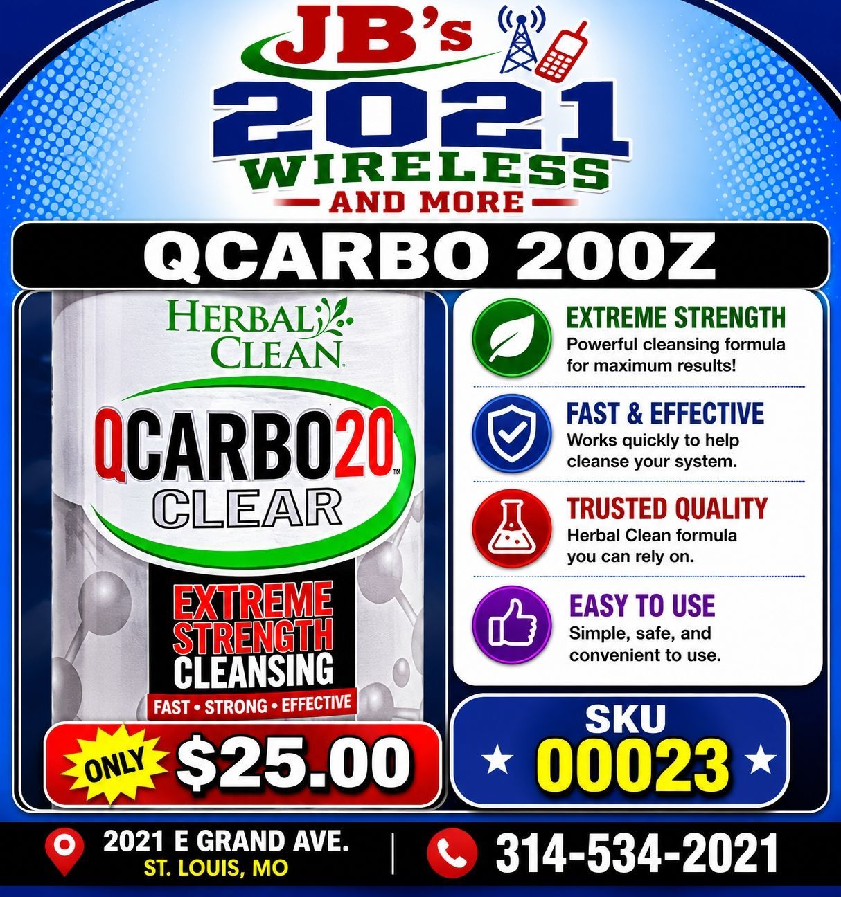 QCarbo 20oz