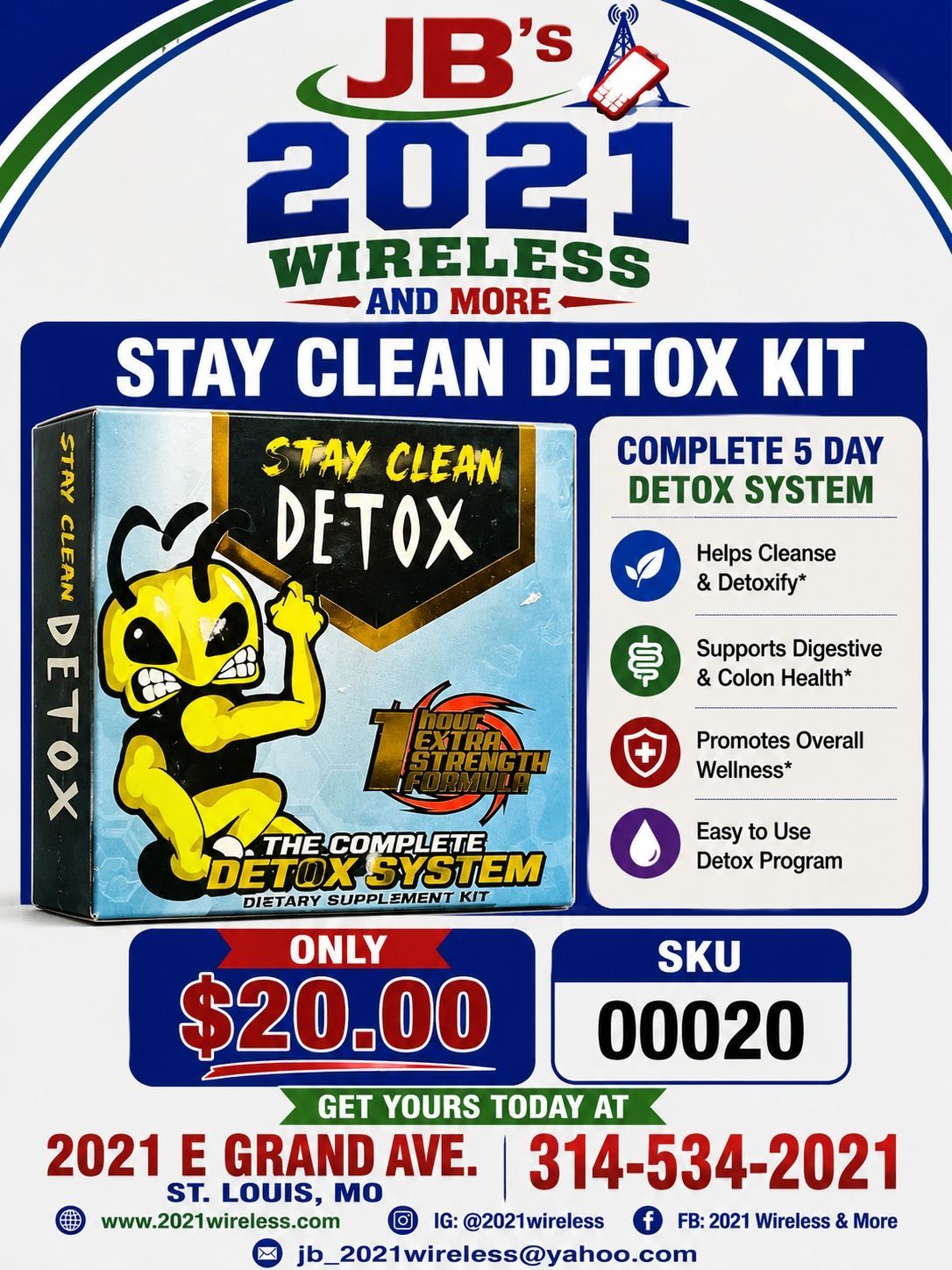 Stinger Detox