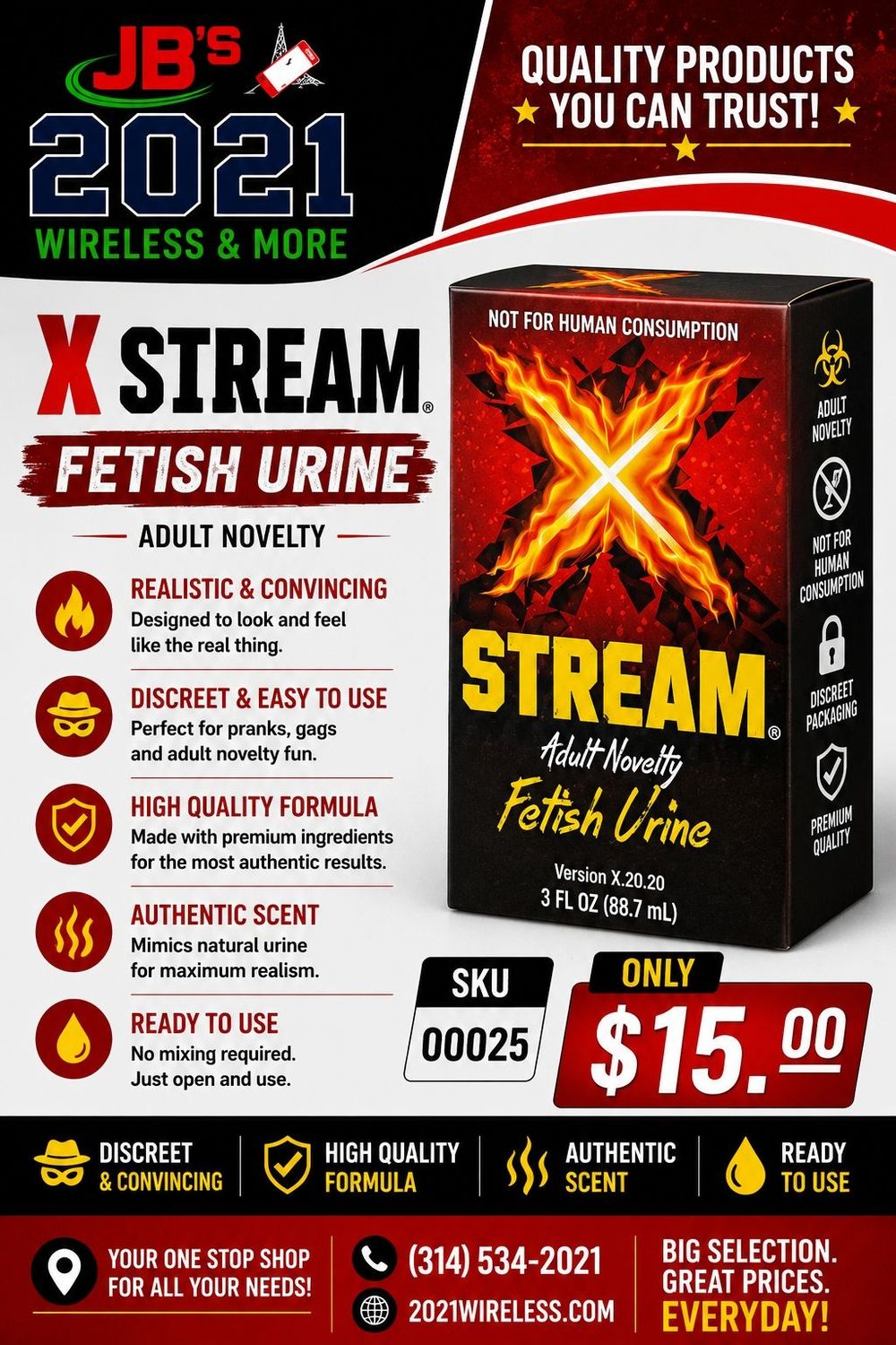 X Stream Fetish Urine