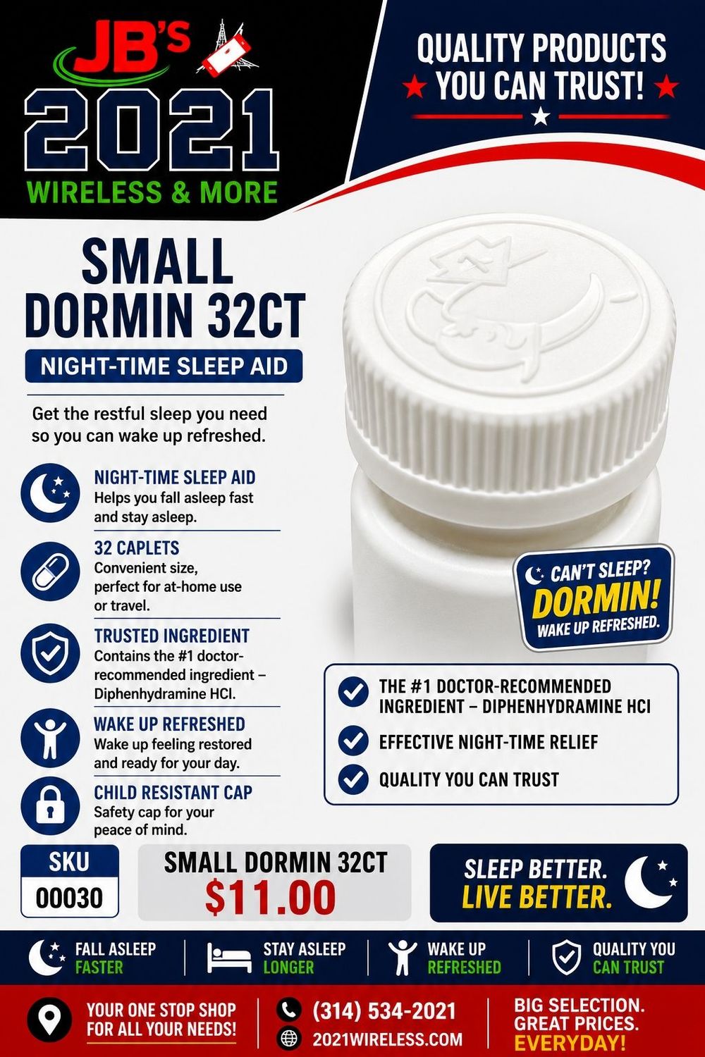 Small Dormin 32ct