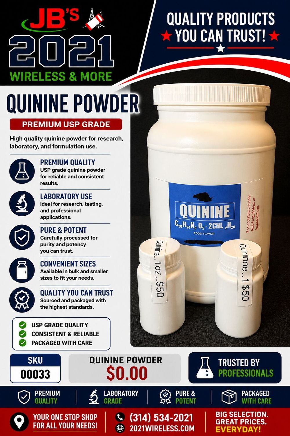 Quinine Powder