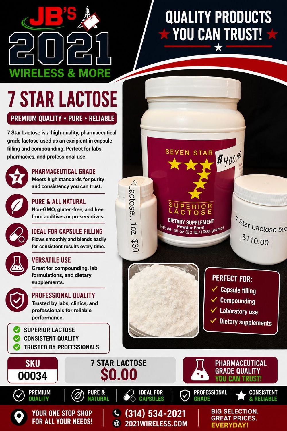 7 Star Lactose