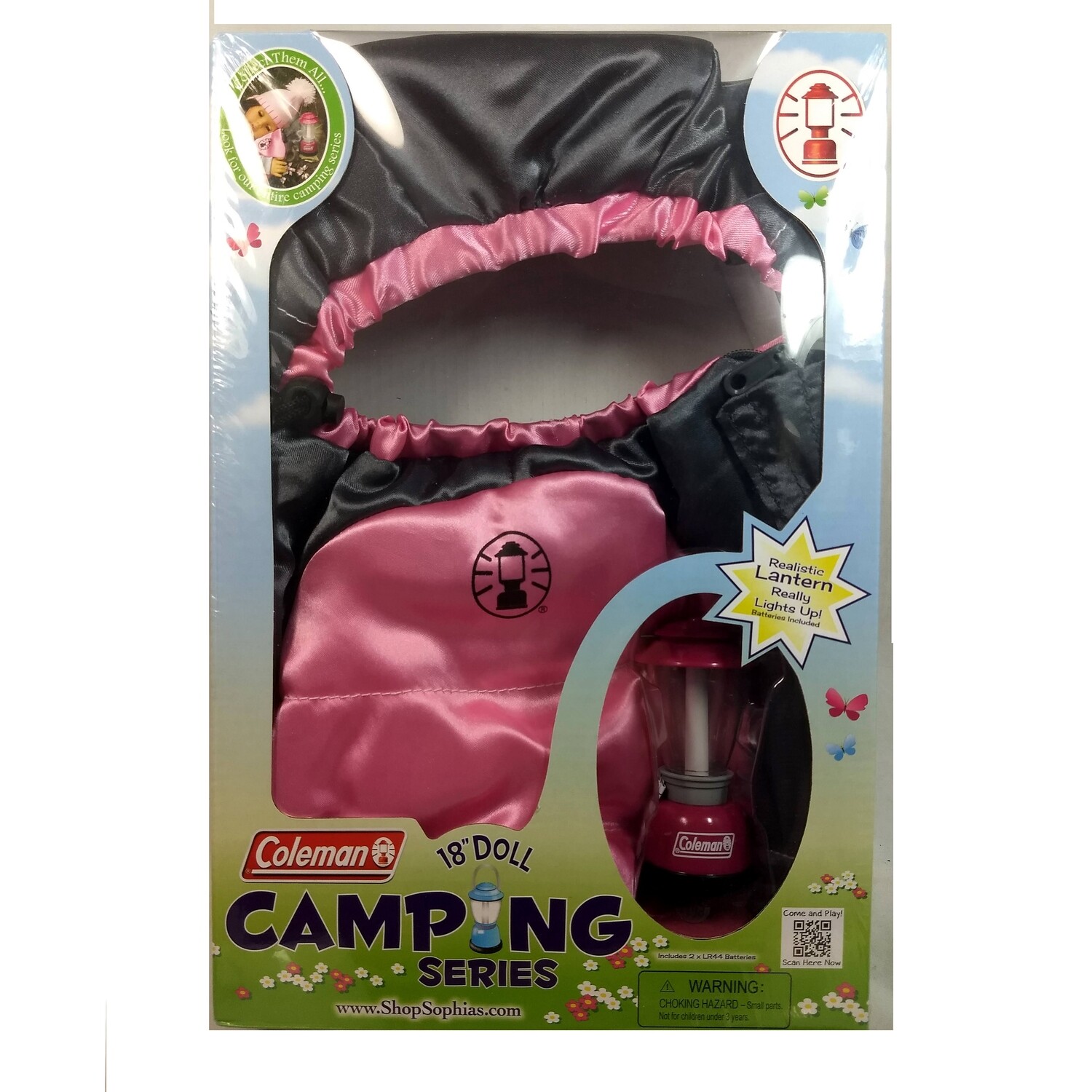 Coleman® Sleeping Bag and Lantern Set