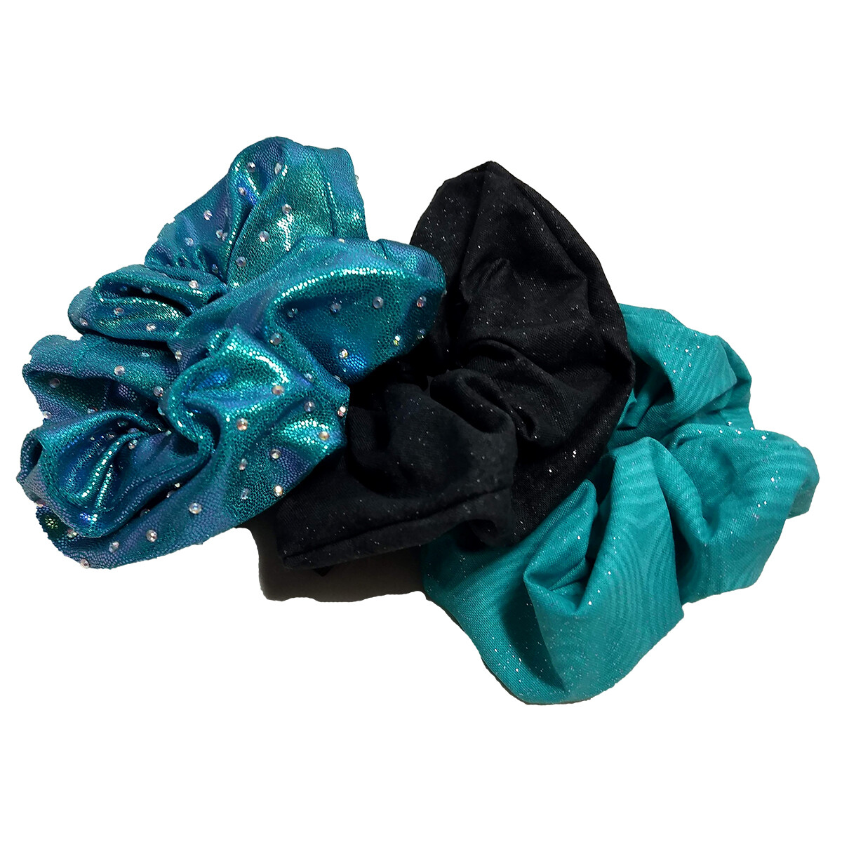 Bling & Sparkle Set Scrunchies (set of 3) Bling & Sparkle Set Scrunchies (set of 3)