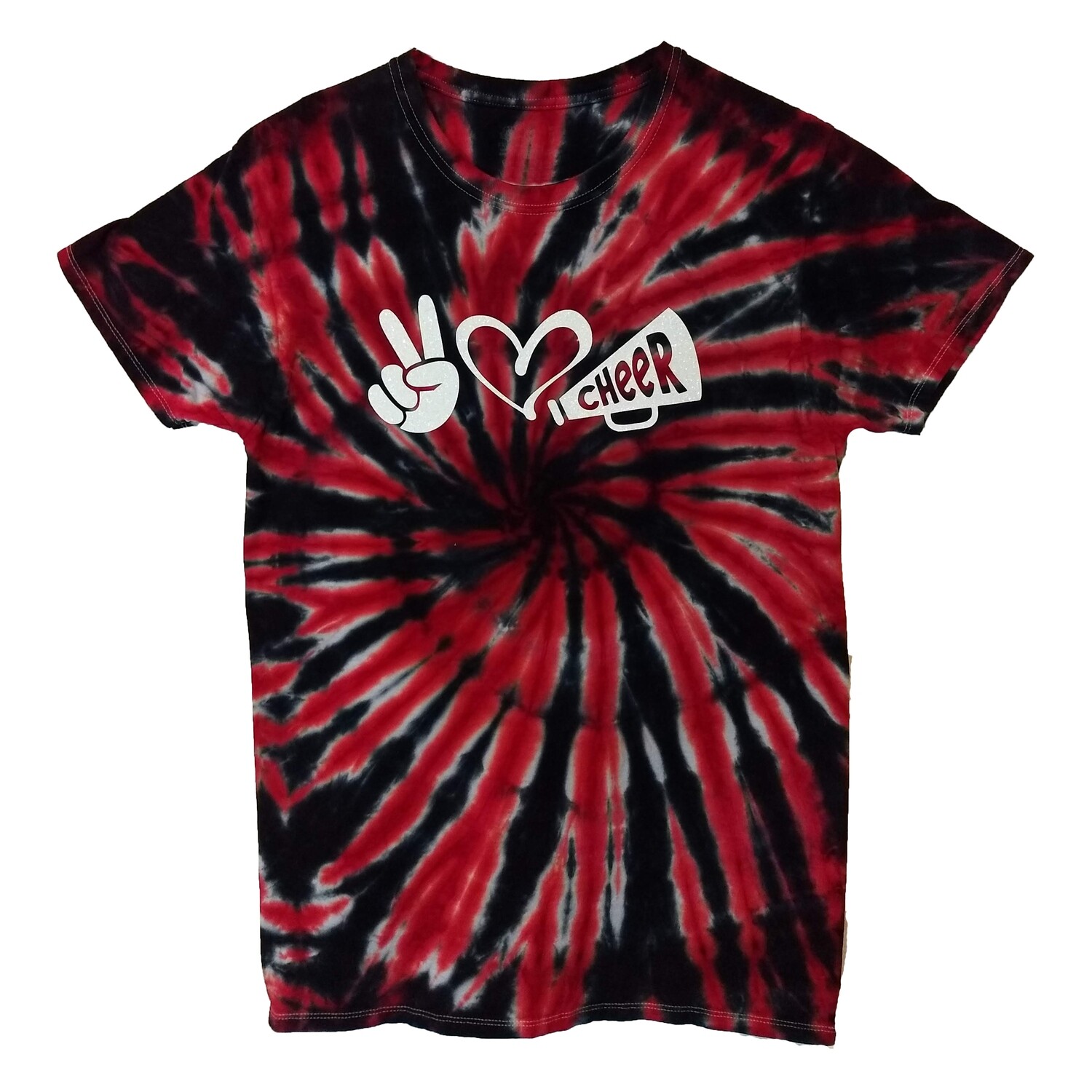 Peace Love Cheer Tie Dye Peace Love Cheer Tie Dye