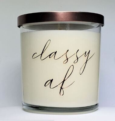 Classy AF Soy Candle