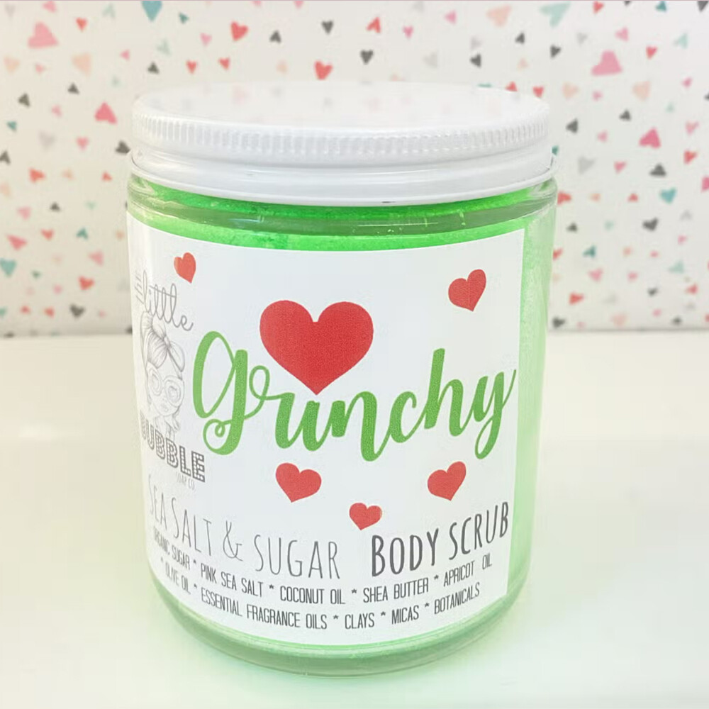 Grinchy! Sweet Yuzu & Orange Christmas Sugar Scrub