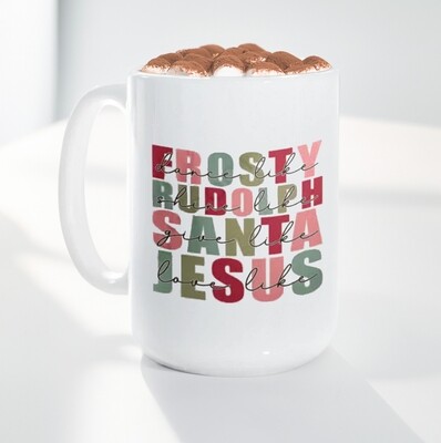 Dance Like Frosty Shine Like Rudolph Give like Santa Love like Jesus