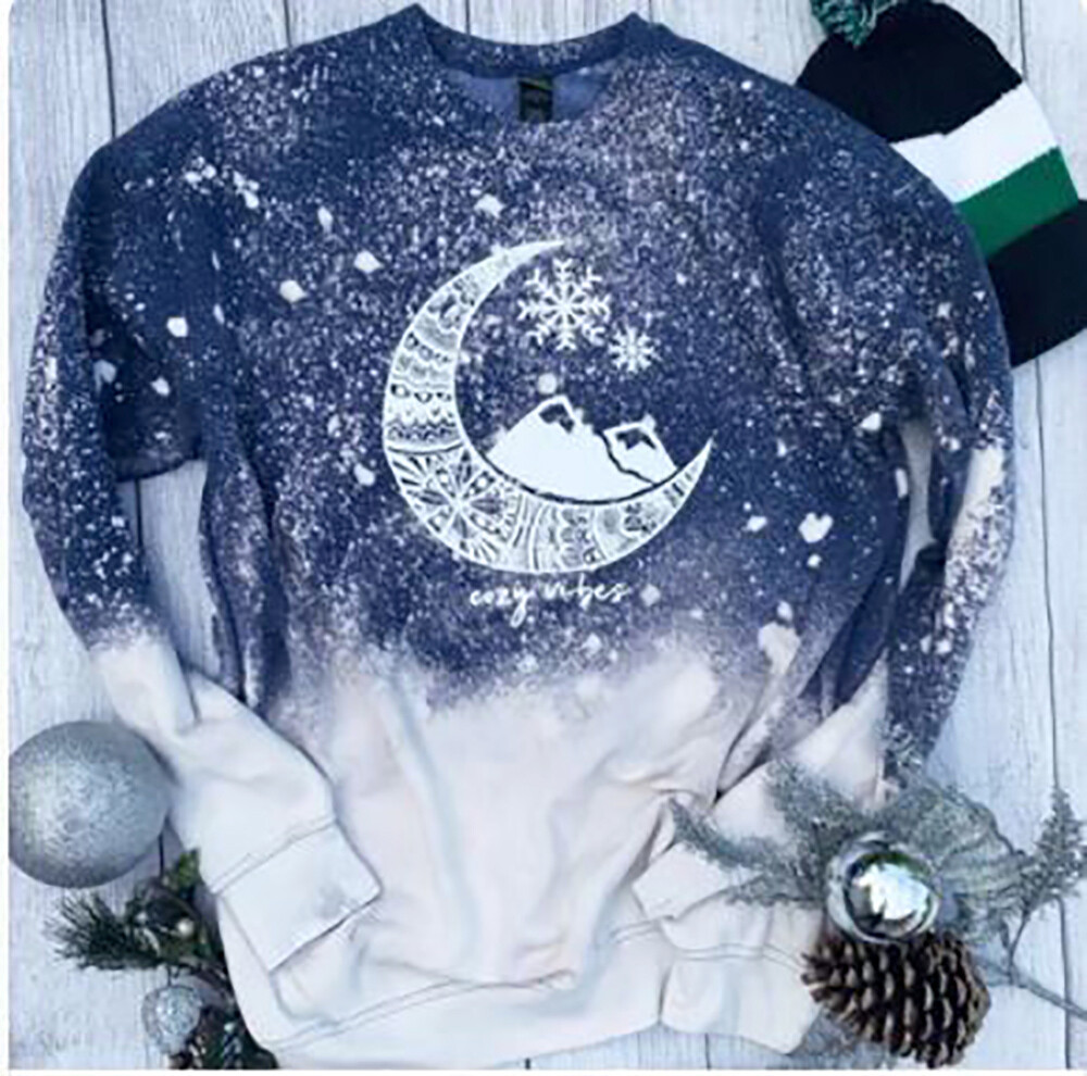 Cozy Vibes - Hand-dyed Sweatshirt