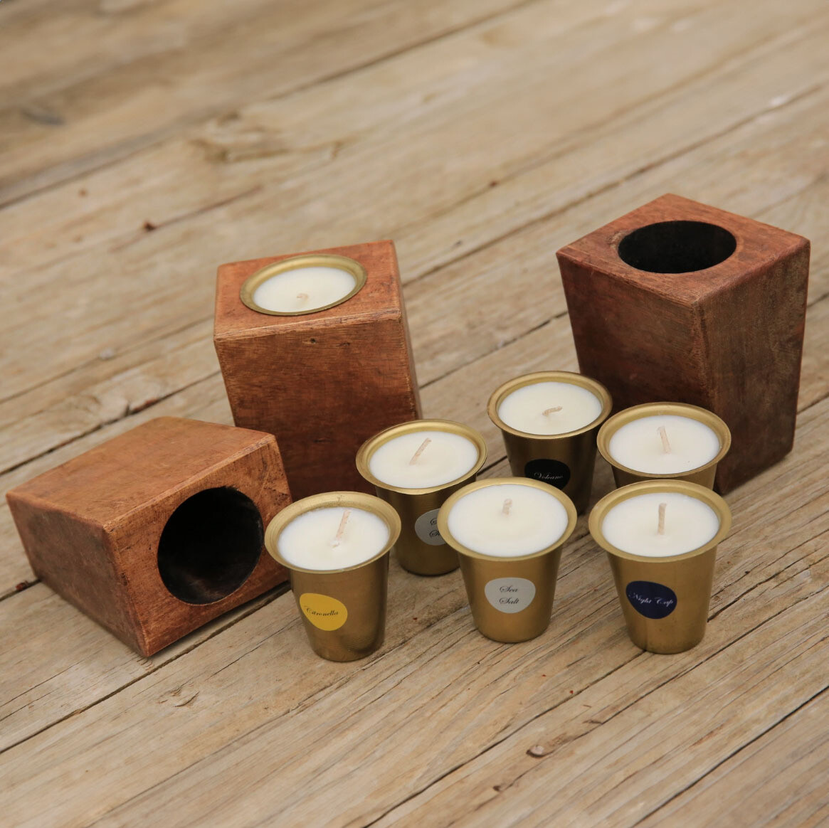 Holiday Edition: Sugar molds with Candle