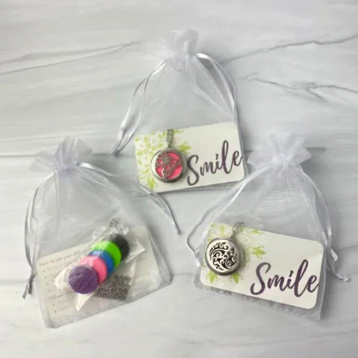 Silver Diffuser Necklace Silver Diffuser Necklace