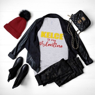 "Kelce is My Valentine" Chiefs Tee