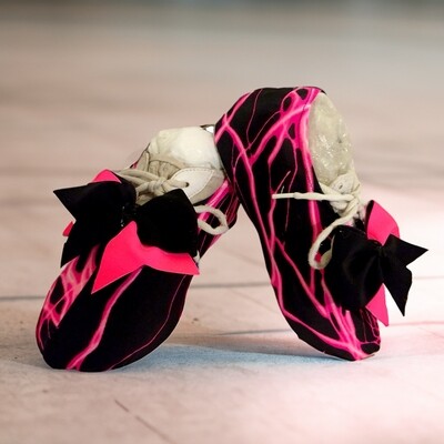 Cheerdocious Custom Lightning Cheer Shoe Covers