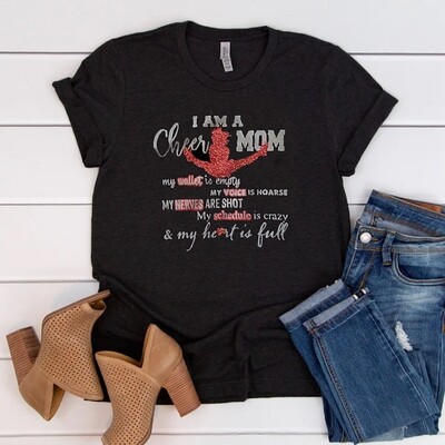 My Heart is Full Cheer T-Shirt