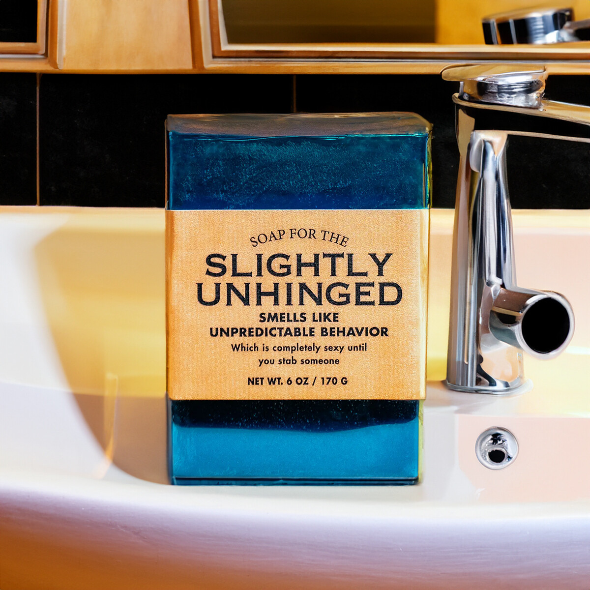 Embrace the Thrill with Soap for the Slightly Unhinged