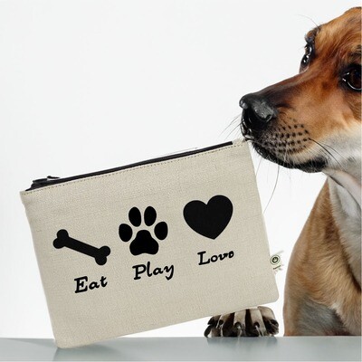 Eat Play Love Dog Lovers Pouch