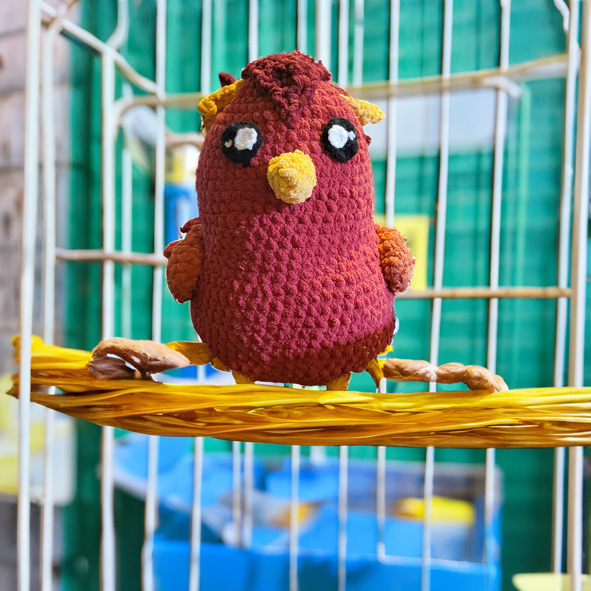 Adorable Handcrafted Phoenix Plush