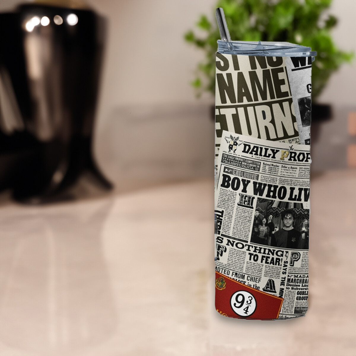 Daily Prophet Glow-in-the-Dark Tumbler