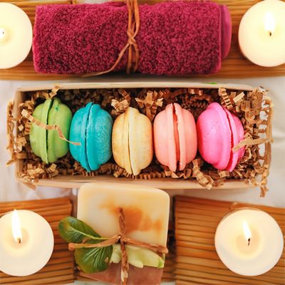 Macaron Fizzy Bubble Bombs