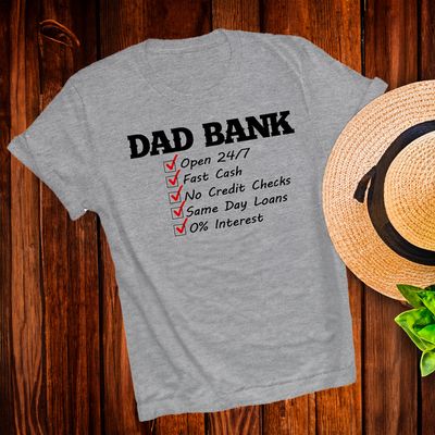 Not an ATM, he's a Dad Bank