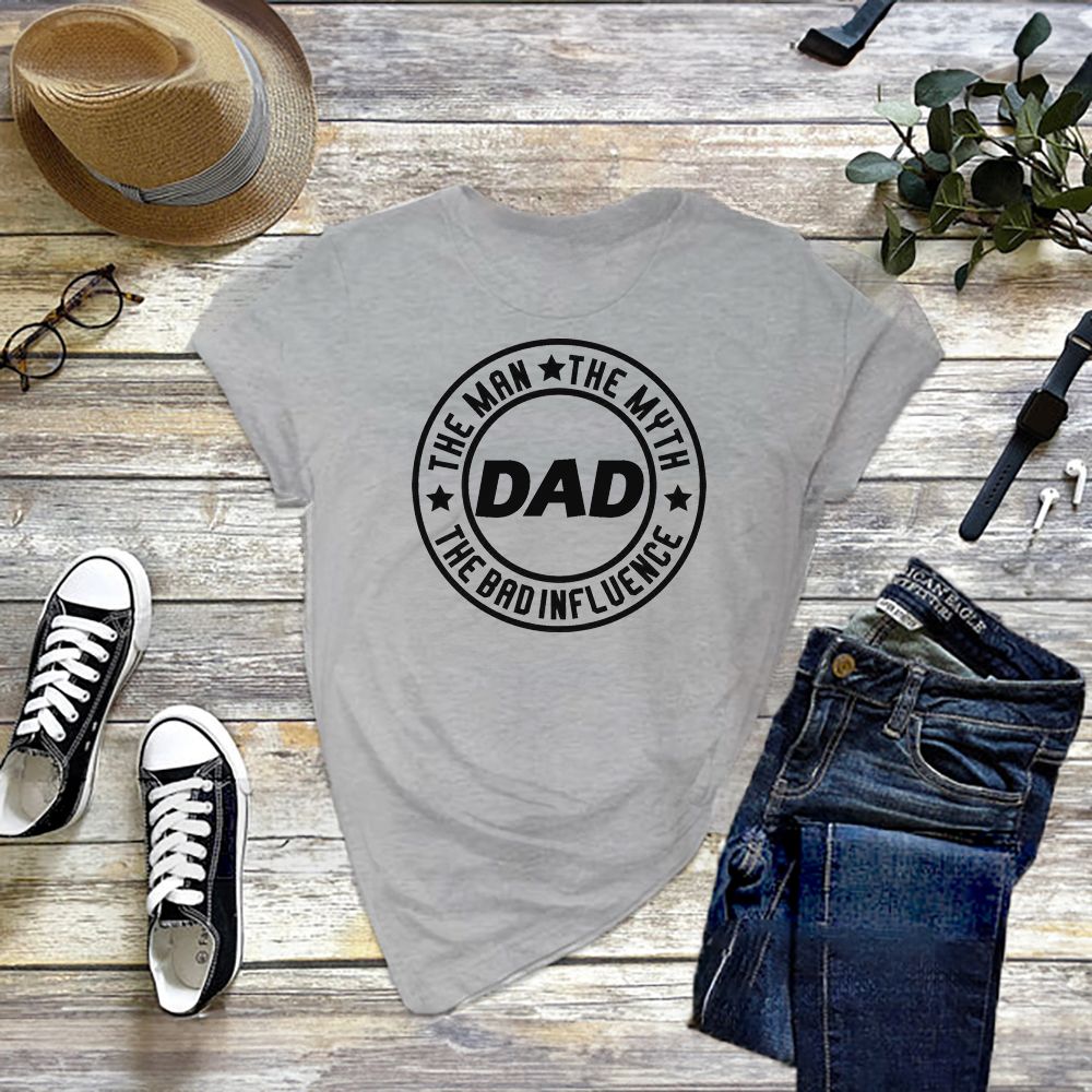 The Bad Influence Tee - Dad, Uncle, Grandpa, Size: Small