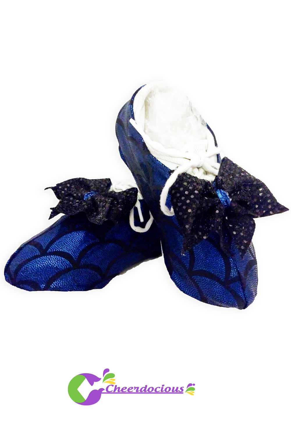 Mermaid Splash Cheer Shoe Covers