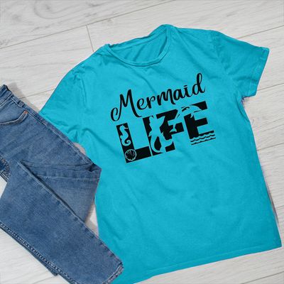 Mermaid Life Graphic Tee