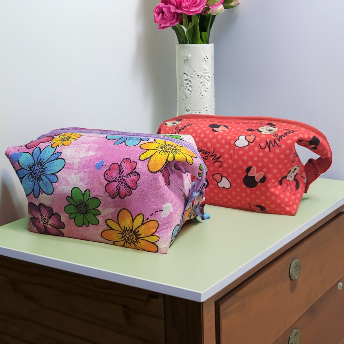 Delightful Ditty Bag - Handmade Cosmetic & Toiletry Pouch
