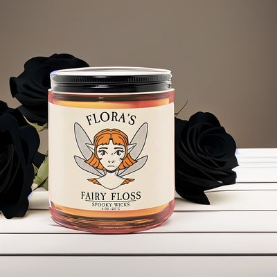 Flora's Fairy Floss Cotton Candy Soy Candle