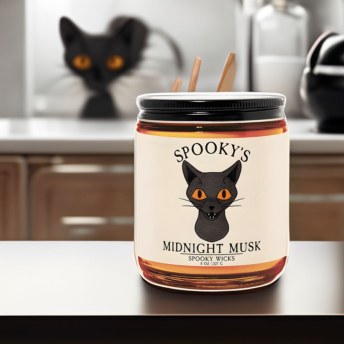 Spooky's Midnight Musk Soy Candle