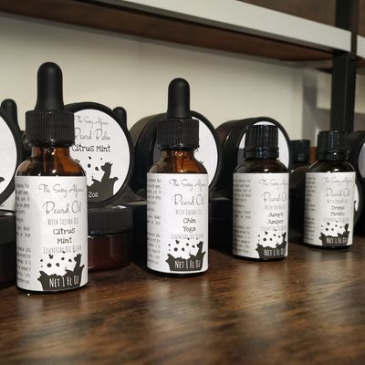 Premium Beard Oil with Euro Dropper - 4 Unique Fragrances