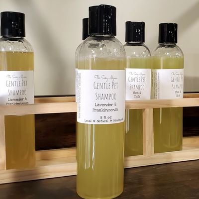 Lavender Frankincense Natural Castile Pet Shampoo - 8oz