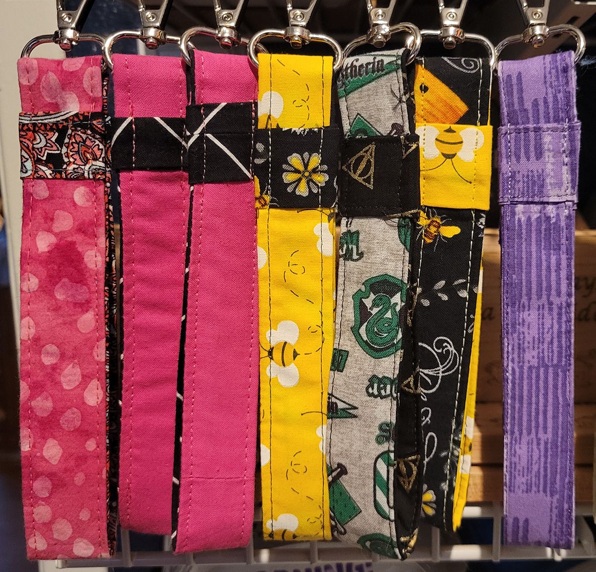 Whimsy Wander Interchangeable Fabric Wristlet Whimsy Wander Interchangeable Fabric Wristlet