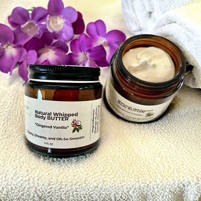 Natural Whipped Body Butter - Gingered Vanilla