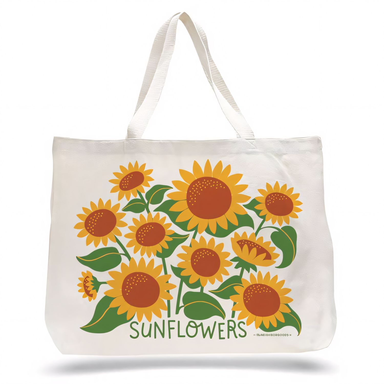 Sunflower Tote Bag – Brighten Your Day with Blooms, Tote Design: Sunflowers