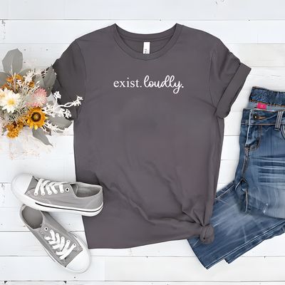 Exist Loudly Graphic T-Shirt