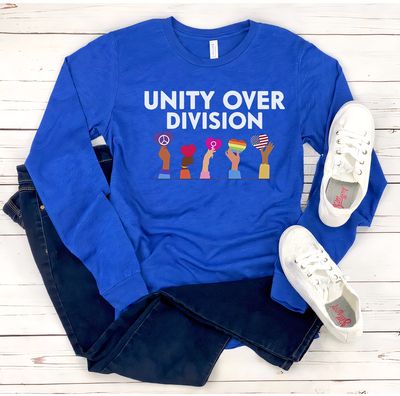 Unity Over Division Long Sleeve T-Shirt