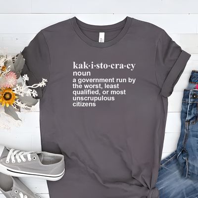 Kakistocracy Definition Graphic T-Shirt