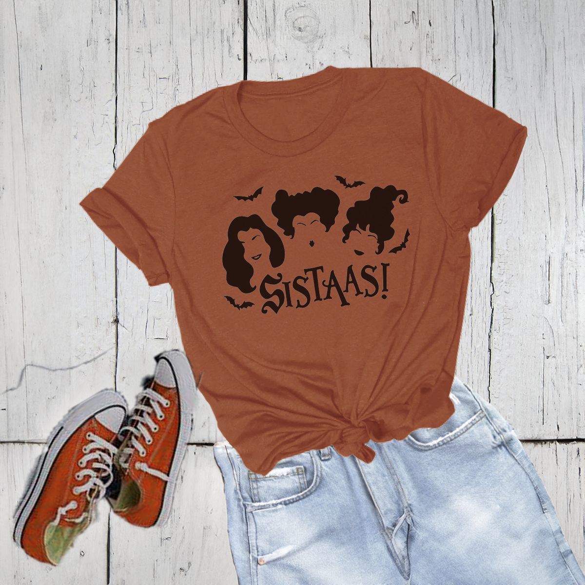 "Sistaas!" Hocus Pocus Inspired T-Shirt, Size: Small