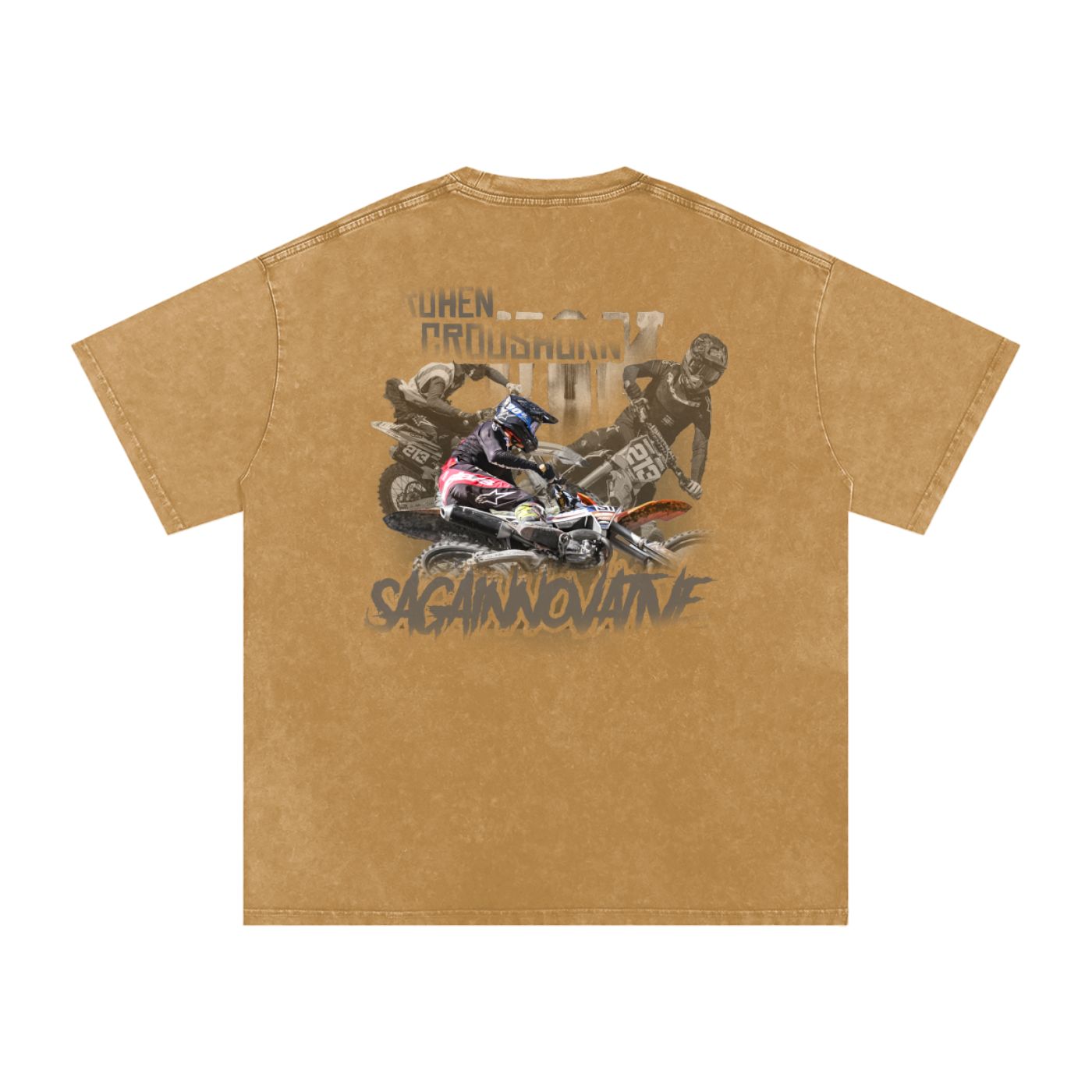Saga Innovative Signature Series Acid Wash Unisex T-Shirt